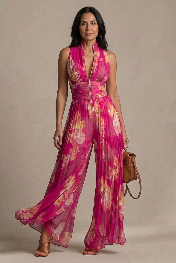 BLOEMIGE JUMPSUIT VOOR VROUWEN