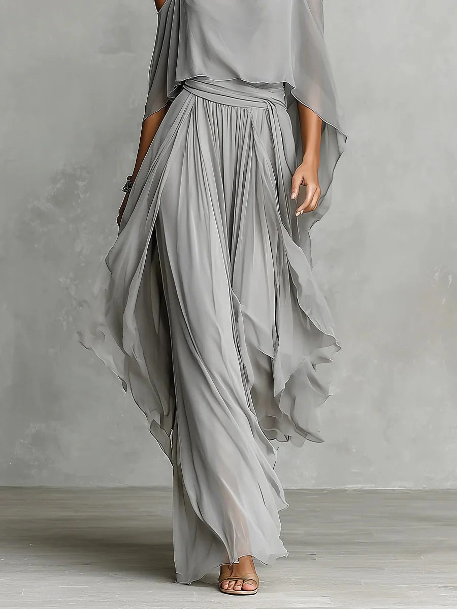 ELEGANTE CHIFFONSET VOOR VROUWEN