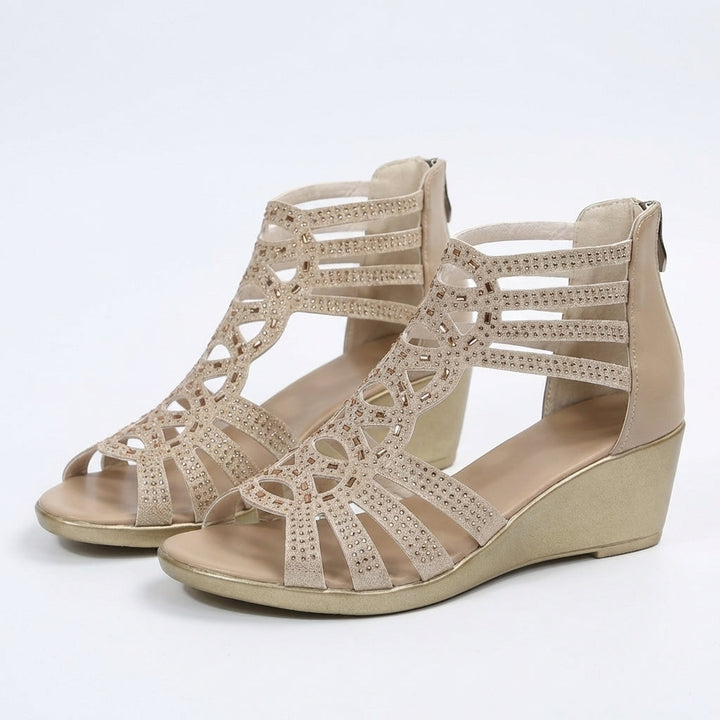 CHIQUE WIG SANDALEN VOOR VROUWEN