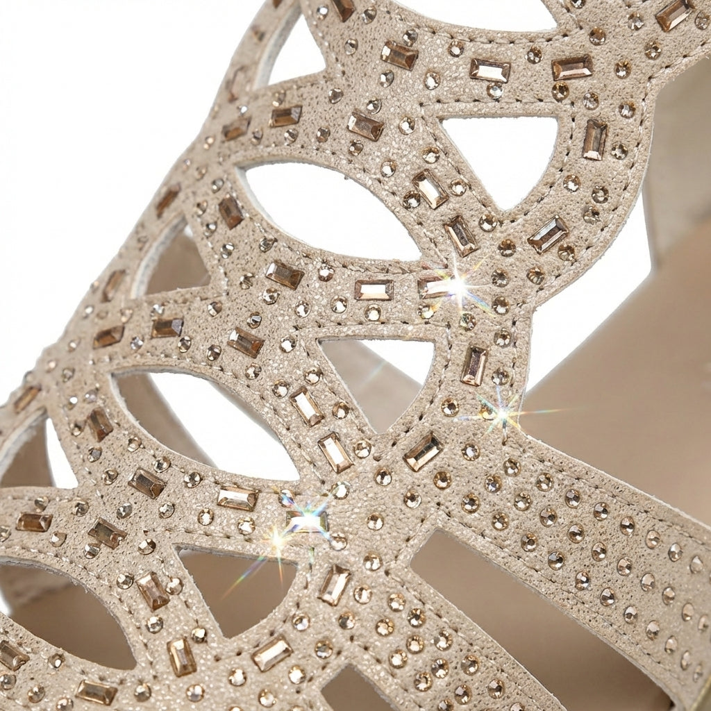 SANDALEN MET WEDGEHAK VOOR VROUWEN