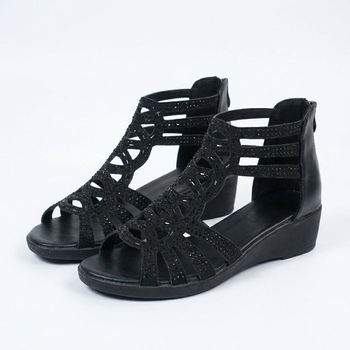 CHIQUE WIG SANDALEN VOOR VROUWEN