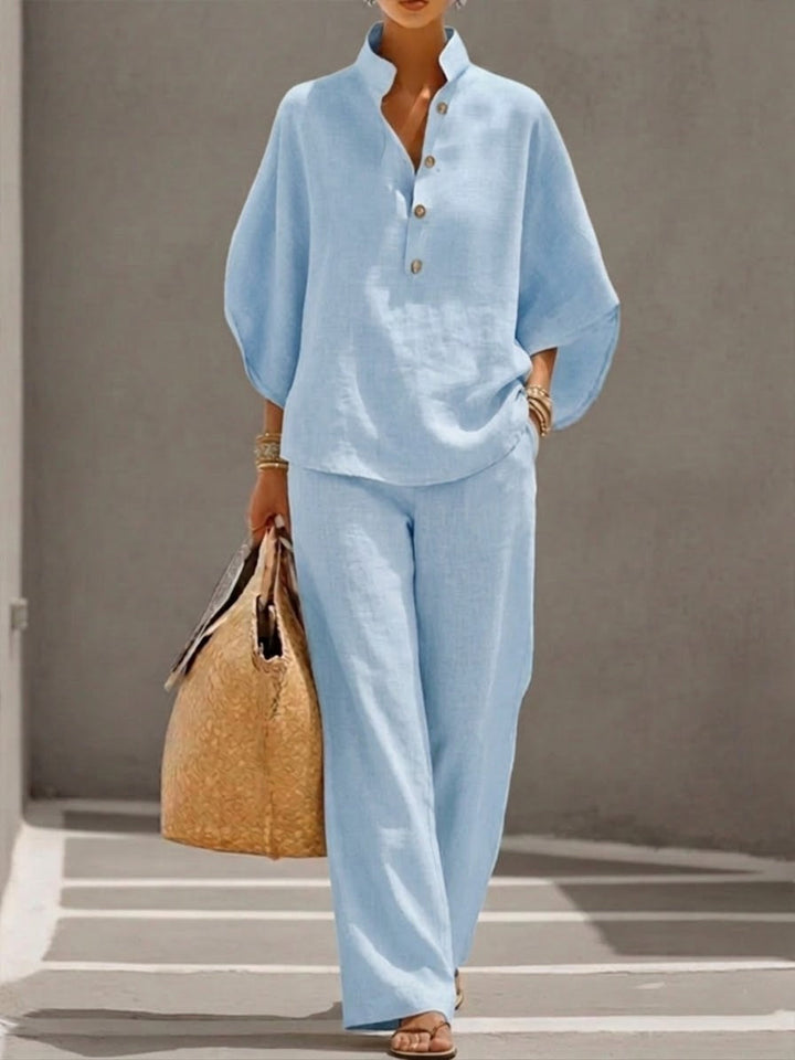 LINEN SET VOOR VROUWEN