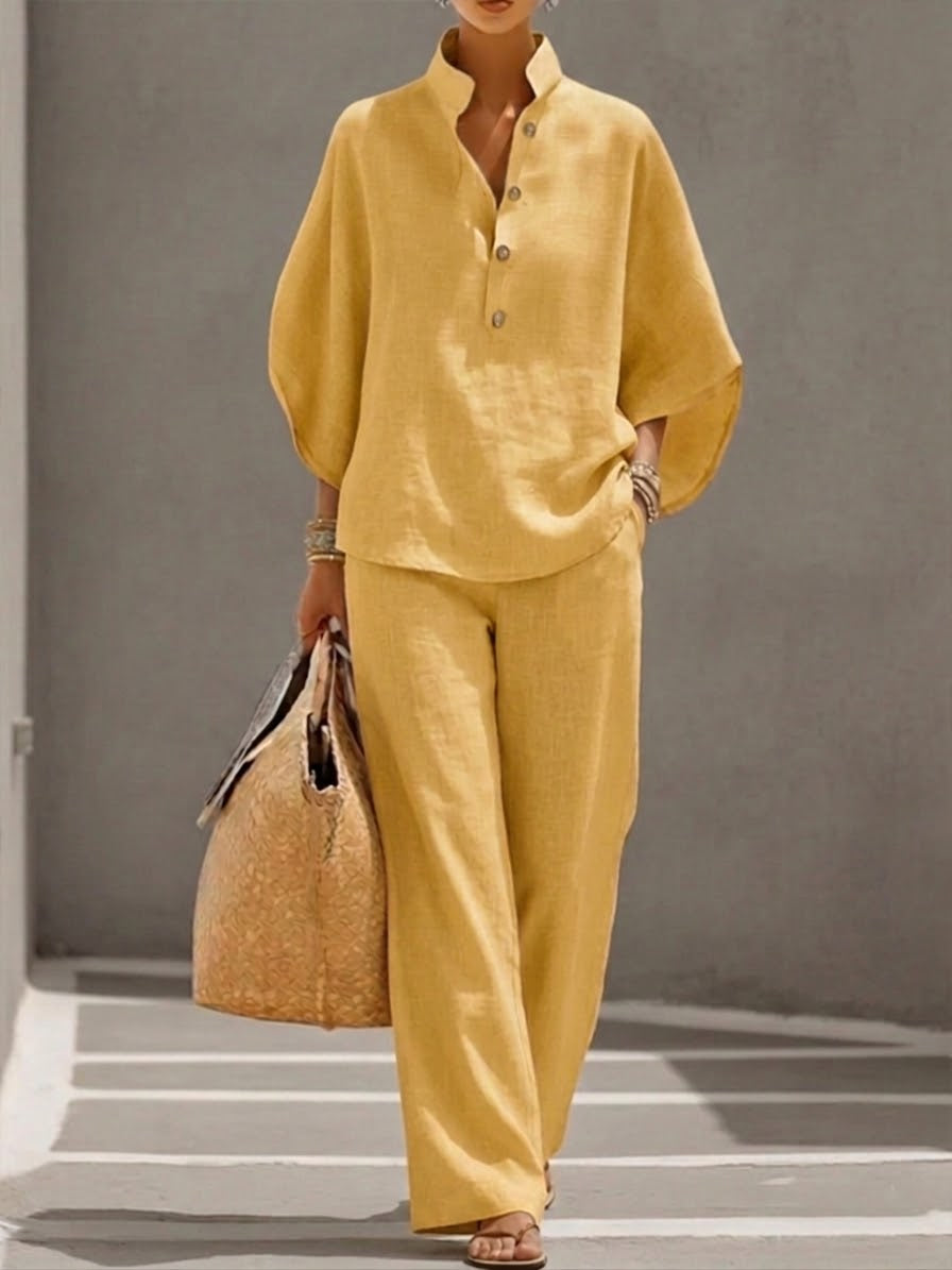 LINEN SET VOOR VROUWEN
